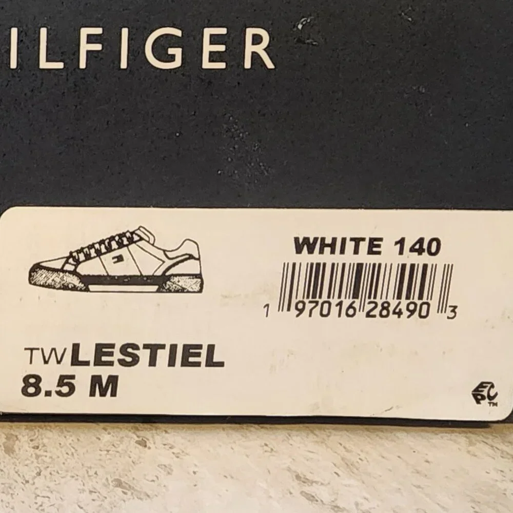 Tommy Hilfiger Womens Lestiel White 8.5M - A029 - Picture 9 of 10